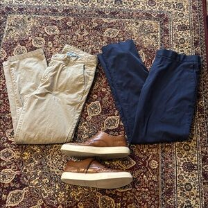 Shoe/Pants Combo! Rountree & Yorke Men's pants and Cole Haan shoes